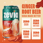 Zevia Soda, Zero Sugar, Ginger Root Beer