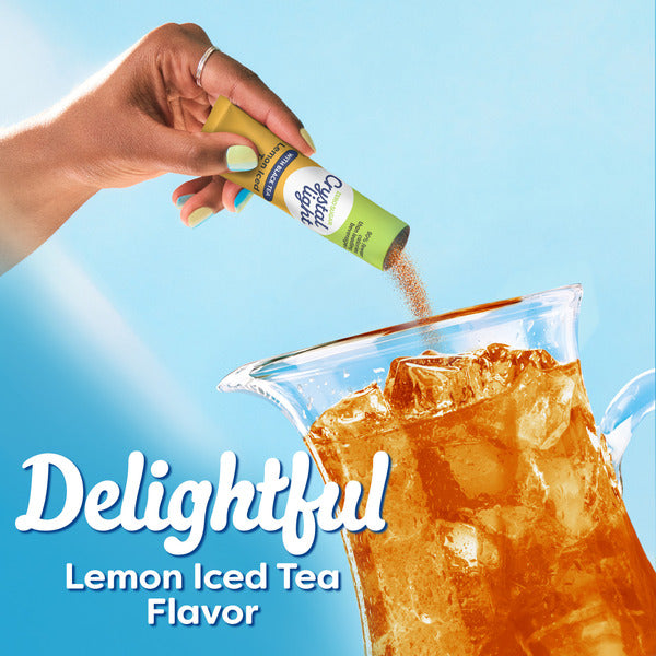 Crystal Light Lemon Iced Tea Naturally Flavored Powdered Drink Mix