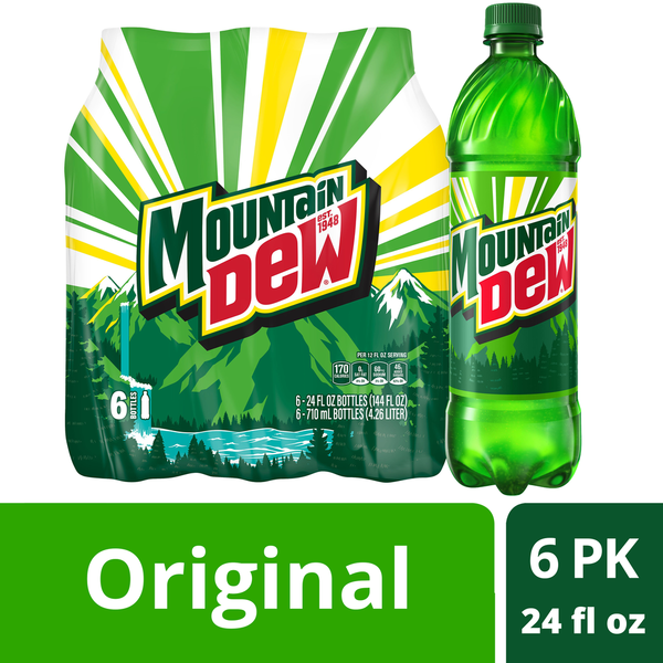 Mountain Dew Original Soda Pop