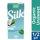Silk Soy Milk, Organic Unsweet, Shelf Stable, Dairy Free, Lactose Free, Vegan Milk with 8g Protein per Serving, 32 FL OZ Quart