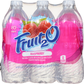 Fruit 2 O Purified Water Beverage, Raspberry, 6 Pack