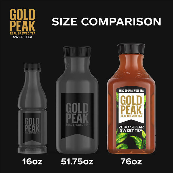 Gold Peak Zero Sugar Sweet Iced Tea Bottle