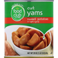 Food Club Yams, Cut