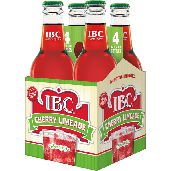 IBC Cherry Limeade Made with Sugar