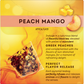Lipton Black Tea, with Peaches from Greece, Peach Mango, Pyramid Teabags