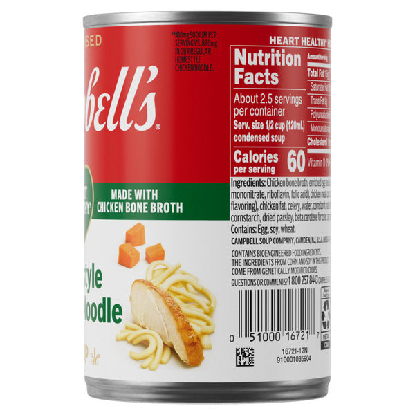 Campbell's Heart Healthy Homestyle Chicken Noodle Soup