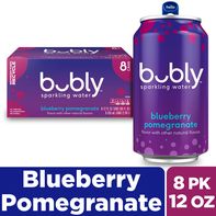 bubly Sparkling Water Blueberry Pomegranate 12 Fl ...
️
