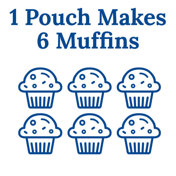 Martha White Banana Nut Muffin Mix, 7.6 Oz Bag