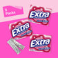 Extra Classic Bubble Sugar Free Chewing Gum Pack