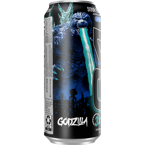 C4 Zero Sugar Sour Blue Razzilla Energy Drink