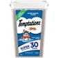 TEMPTATIONS Classic Crunchy and Soft Cat Treats Savory Salmon Flavor