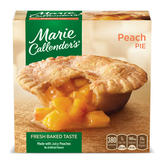 Marie Callender's Peach Pie, Frozen Dessert