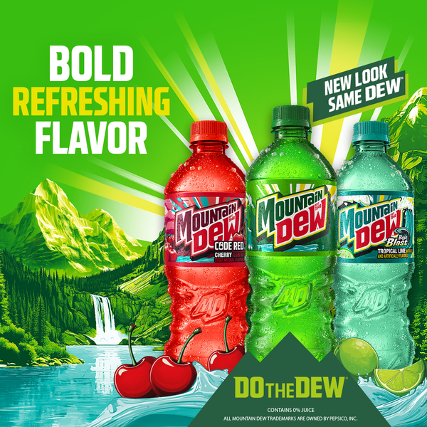 Mountain Dew Diet Soda Pop