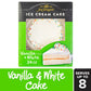 JON DONAIRE Decorated Vanilla Ice Cream Cake, Serves 8