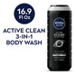 NIVEA Men Deep Active Clean Charcoal