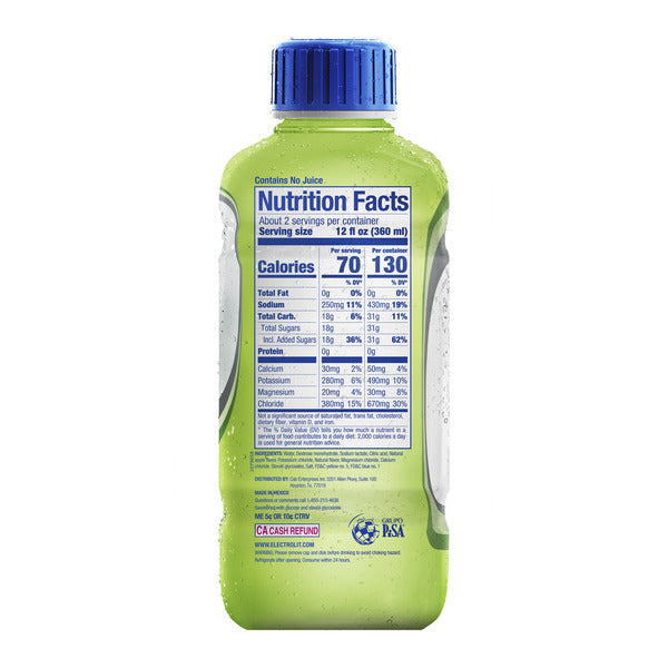 Electrolit Electrolyte Beverage Green Apple