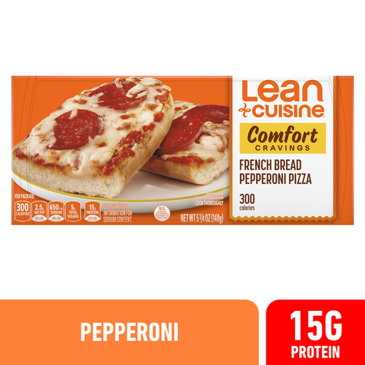 Lean Cuisine French Bread Pepperoni Frozen Pizza