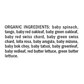 Organic Girl Spring Mix & Baby Spinach, 50/50!, Family Size