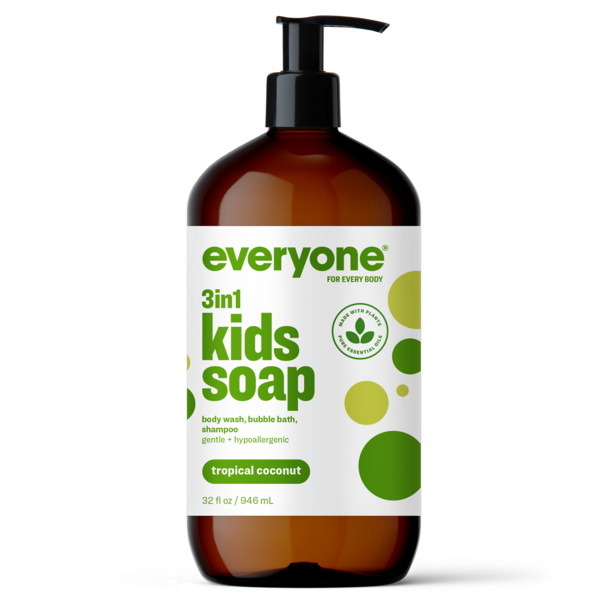 Everyone 3 in 1 Kid's Soap, Tropical Twist
