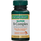 Nature's Bounty Vitamin B-Complex, Super, Coated Tablets