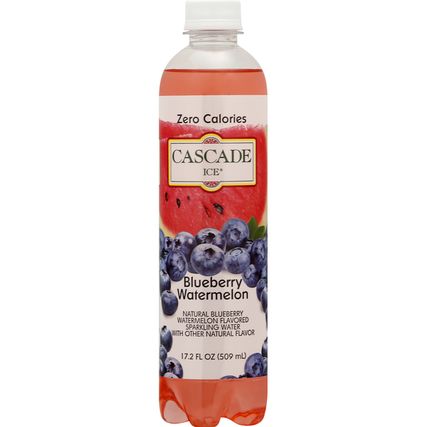 Cascade Ice Sparkling Water, Blueberry Watermelon