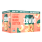 Zevia Soda, Zero Sugar, Peaches and Cream