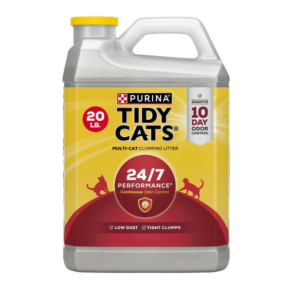 Purina Tidy Cats Clumping Cat Litter, 24/7 Performance Multi Cat Litter