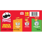 Pringles Potato Crisps, Cheddar Cheese, Original, Sour Cream & Onion, Snack Stacks