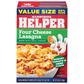 Hamburger Helper Four Cheese Lasagna, Robust Tomato & Herb Flavor, Value Size