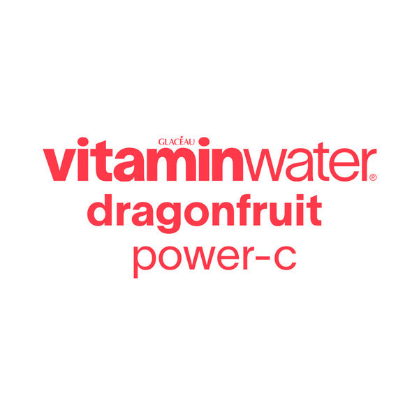 Vitaminwater Power-C Dragonfruit Zero Sugar Flavored Water Beverage Bottles