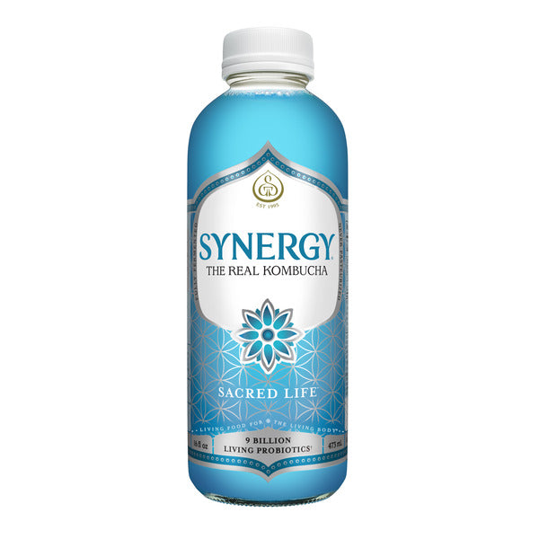 Synergy The Real Kombucha, Sacred Life