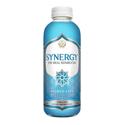 Synergy The Real Kombucha, Sacred Life