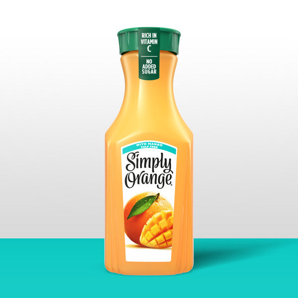 Simply Orange with Mango Juice Bottle