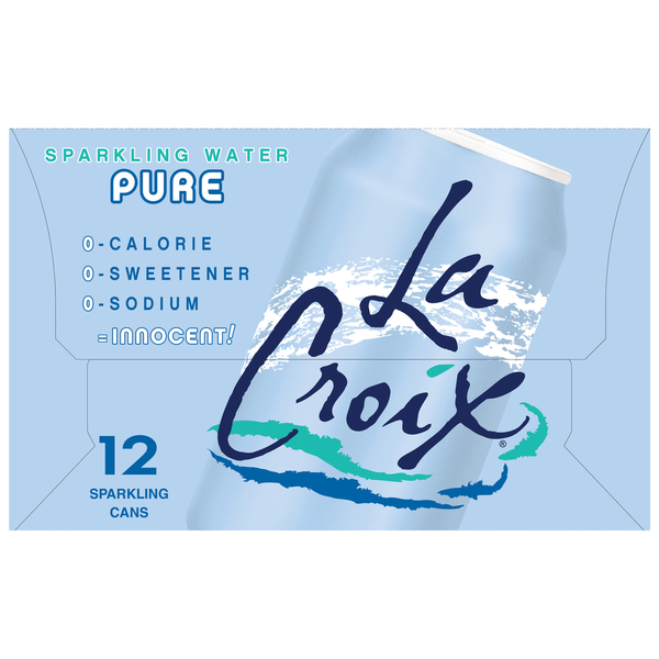 LaCroix Sparkling Water, Pure