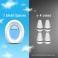 Febreze Bathroom Air Freshener, Odor-Fighting, Downy April Fresh