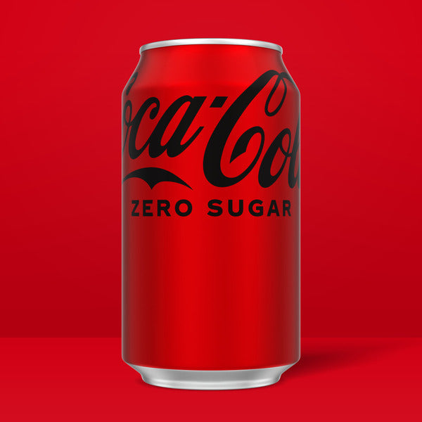 Coca Cola Zero Sugar Soda Cans