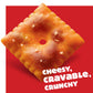 Cheez-It Extra Toasty Cheese Crackers, Baked Snack Crackers, Family Size, 21 oz
