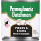 Pennsylvania Dutchman Mushrooms, Pieces & Stems