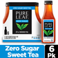 Pure Leaf Zero Sugar Real Brewed Tea Sweet Tea 16.9 Fl Oz, 6 Count