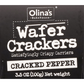 Olina's Bakehouse Wafer Cracked Pepper