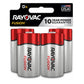 RAYOVAC D Batteries, Alkaline D Cell Batteries