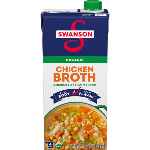 Swanson's Organic Chicken Broth
