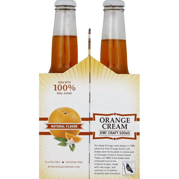 WBC Soda, Orange Cream