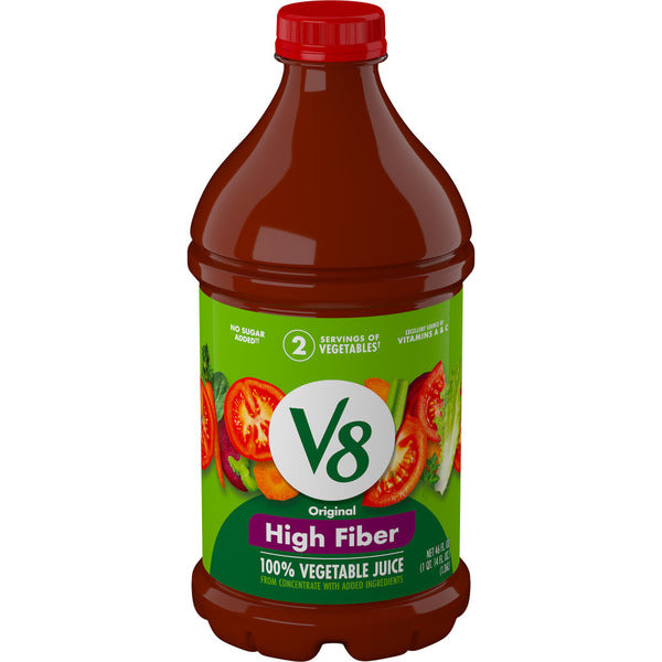 V8 High Fiber Original 100% Vegetable Juice