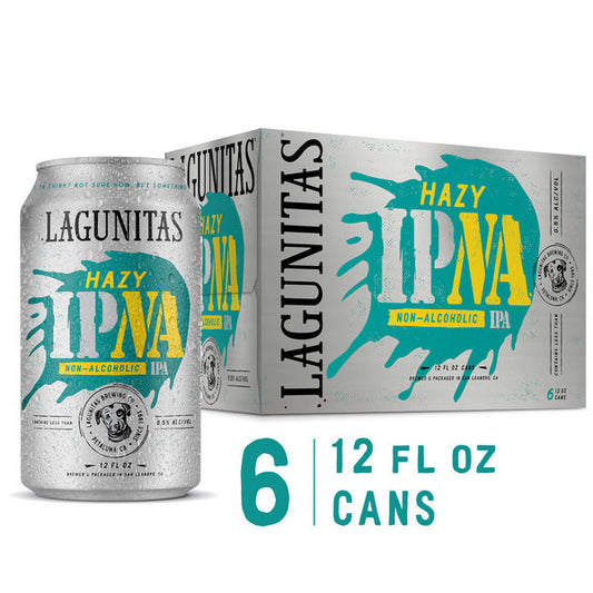 Lagunitas Hazy IPNA, 6 Pack, 12 fl. oz. Cans