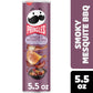 Pringles Smoky Mesquite BBQ Potato Crisps Chips, Lunch Snacks, 5.5 oz
