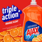 Ajax Triple Action Dish Liquid Real Citrus Extract