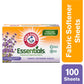 Arm & Hammer Essentials Lavender & Linen Fabric Softener Sheets