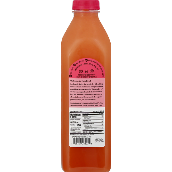 Natalie's Juice, Grapefruit
