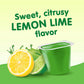 Snack Pack Zero Sugar Lemon Lime Flvrd Low Calorie Juicy Gels